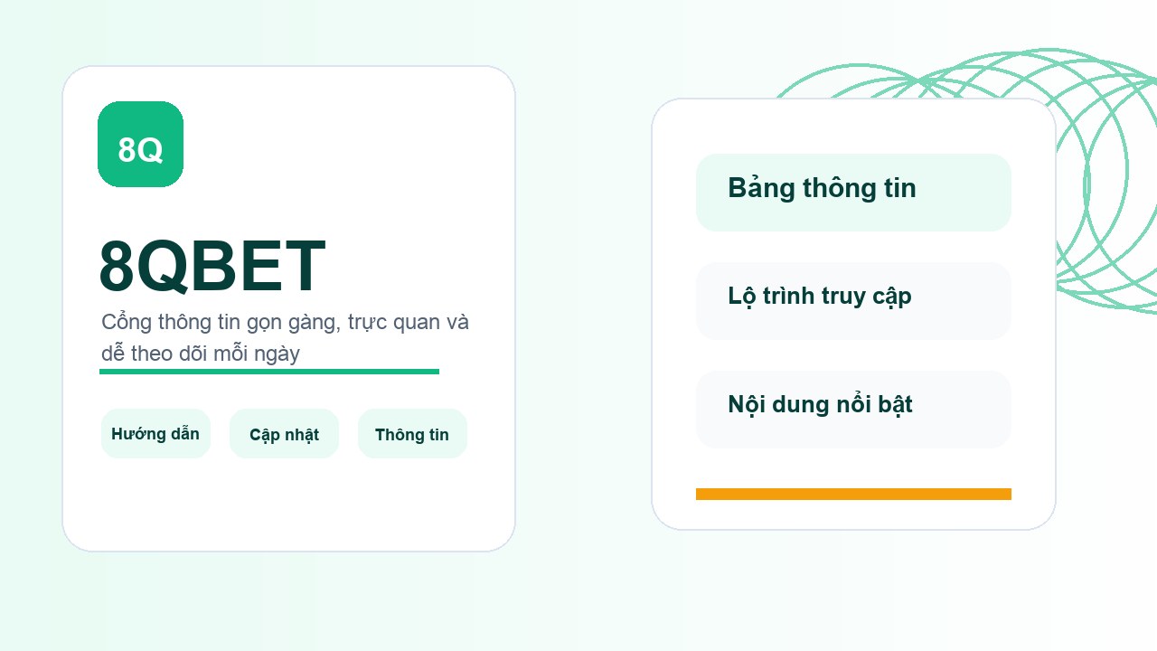 8QBET hình ảnh thương hiệu